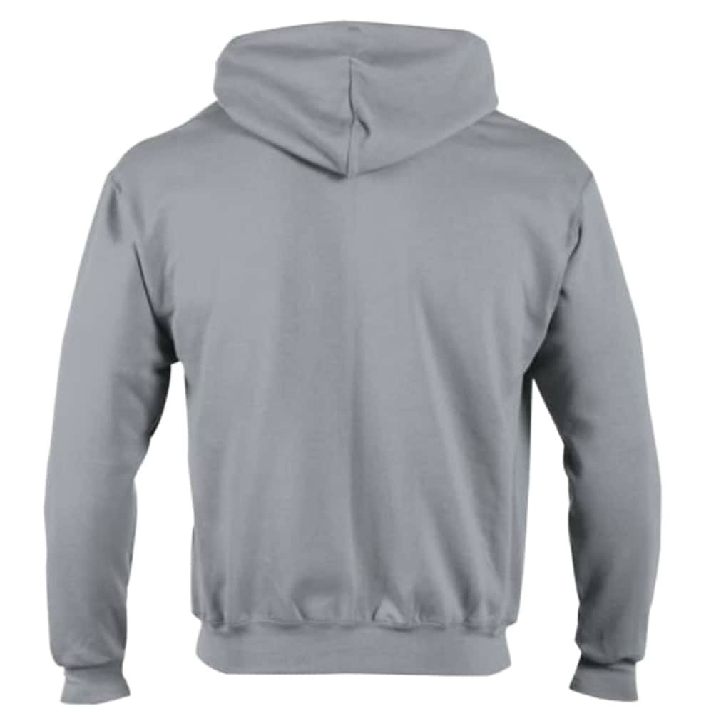 Los Angeles Chargers Champion Powerblend Fleece Full-Zip Hoodie - Heather Gray on sale