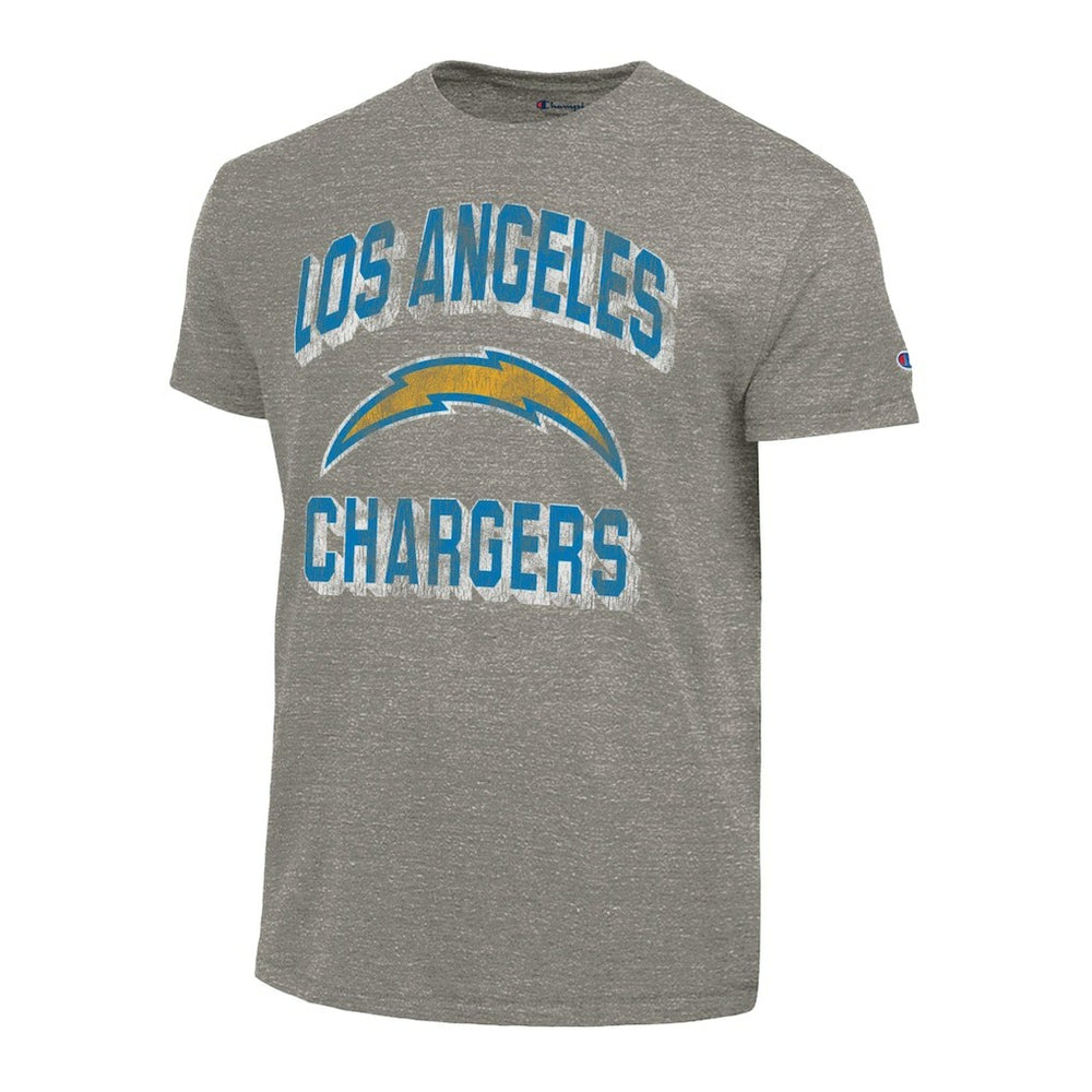 Los Angeles Chargers Champion Ultimate Tri-Blend T-Shirt - Heather Charcoal online