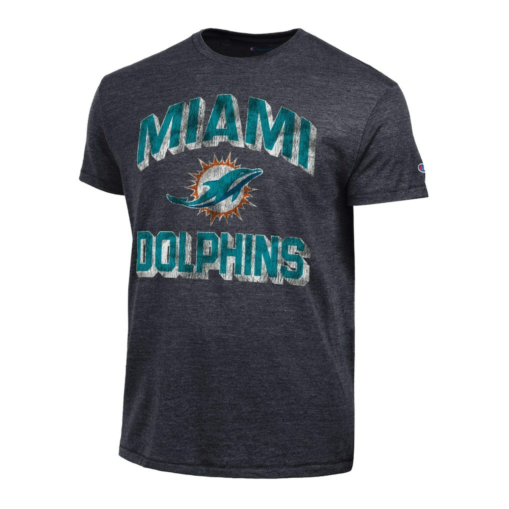 Miami Dolphins Champion Ultimate Tri-Blend T-Shirt - Black discount