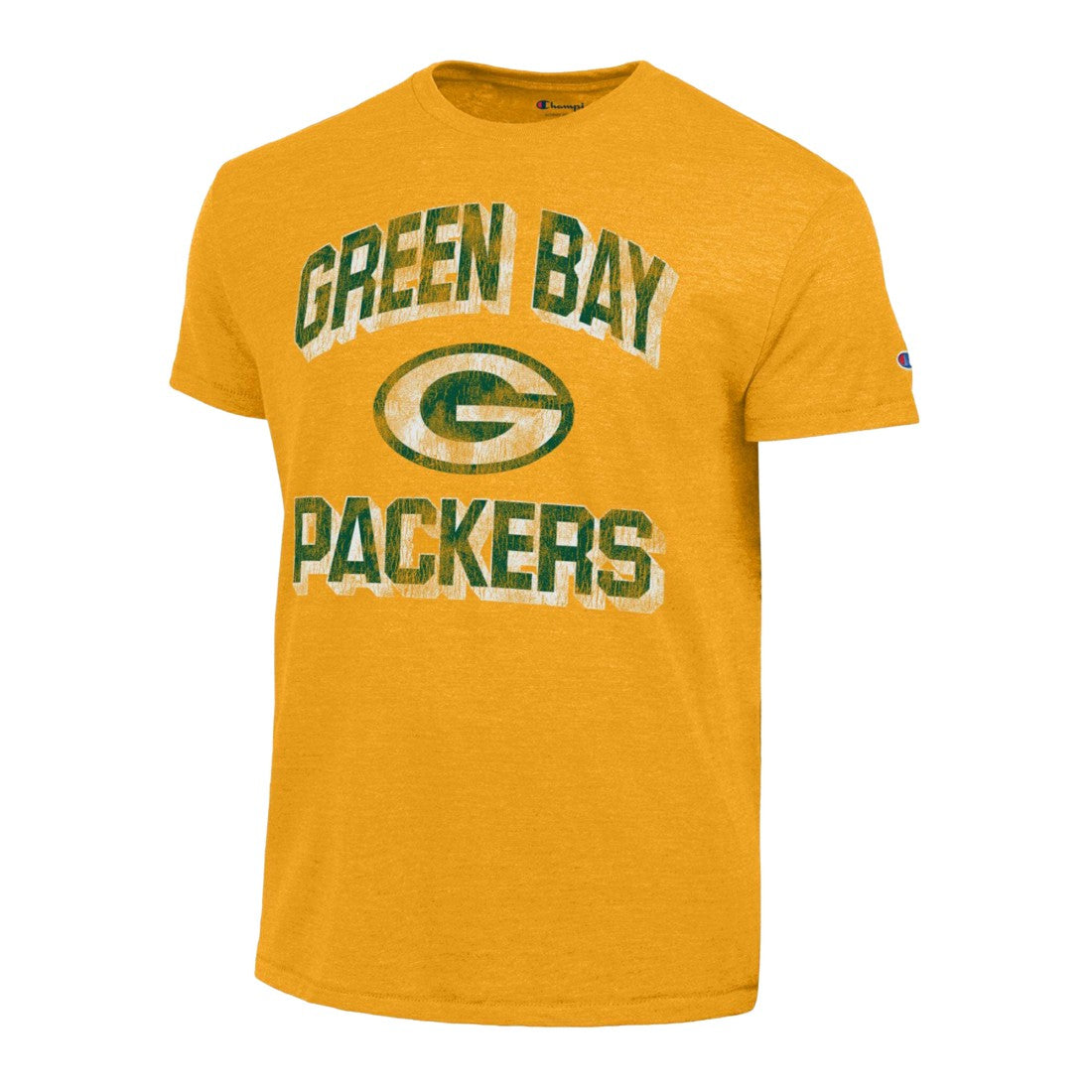 Green Bay Packers Champion Ultimate Tri-Blend T-Shirt - Heather Gold discount