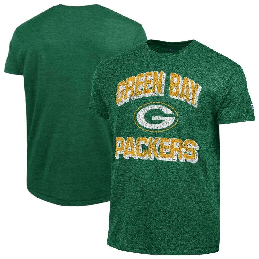Green Bay Packers Champion Ultimate Tri-Blend T-Shirt - Heather Green outlet