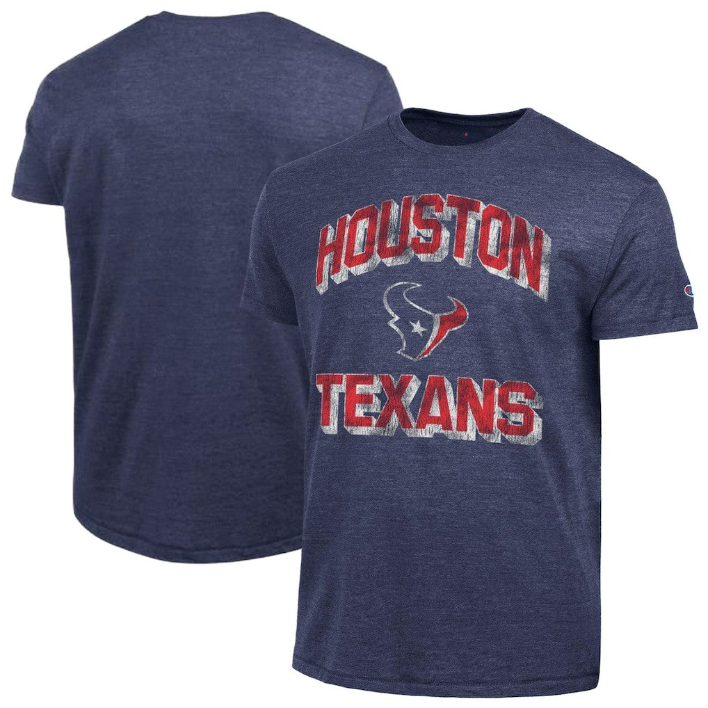 Houston Texans Champion Ultimate Tri-Blend T-Shirt - Navy for sale