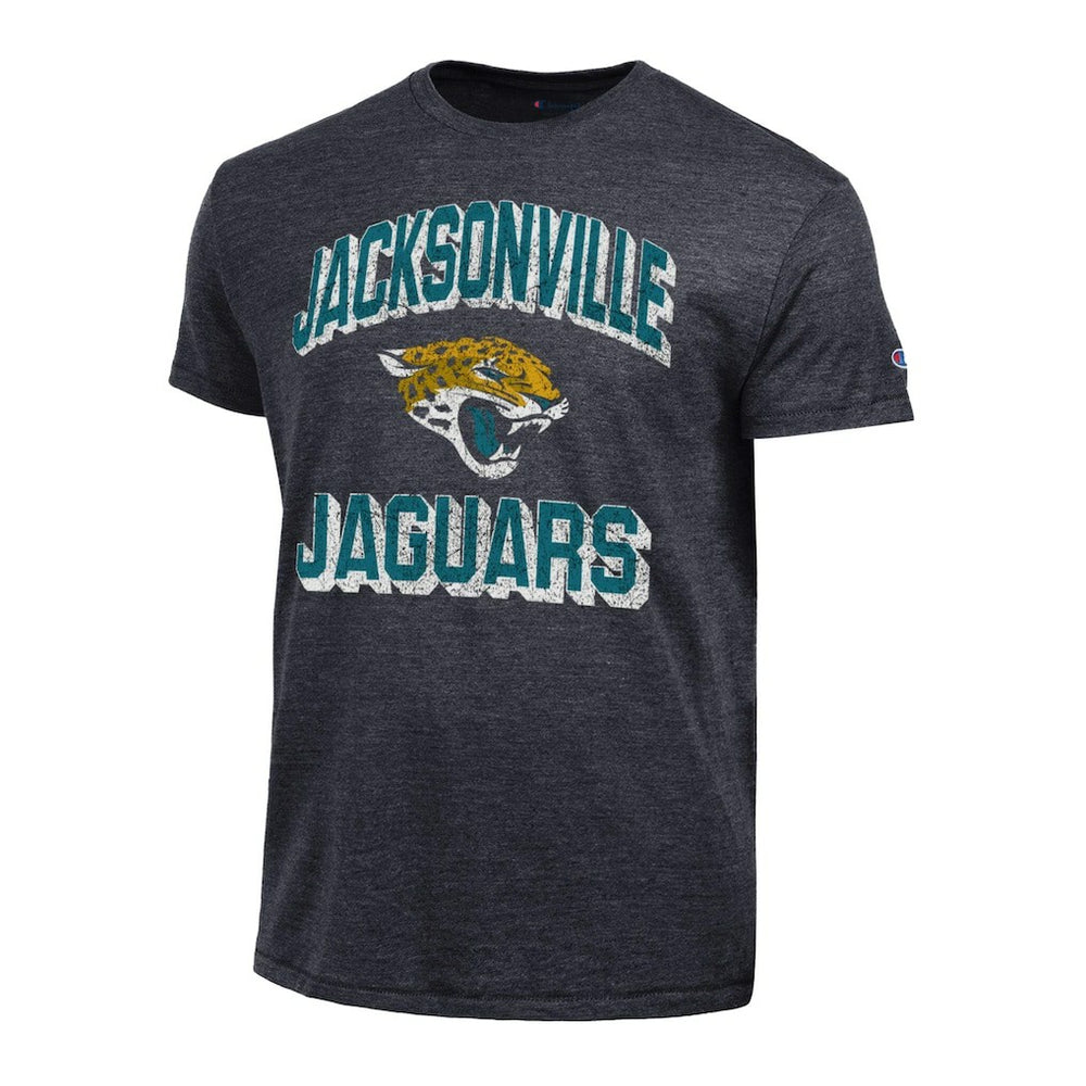 Jacksonville Jaguars Champion Ultimate Tri-Blend T-Shirt - Heather Black outlet