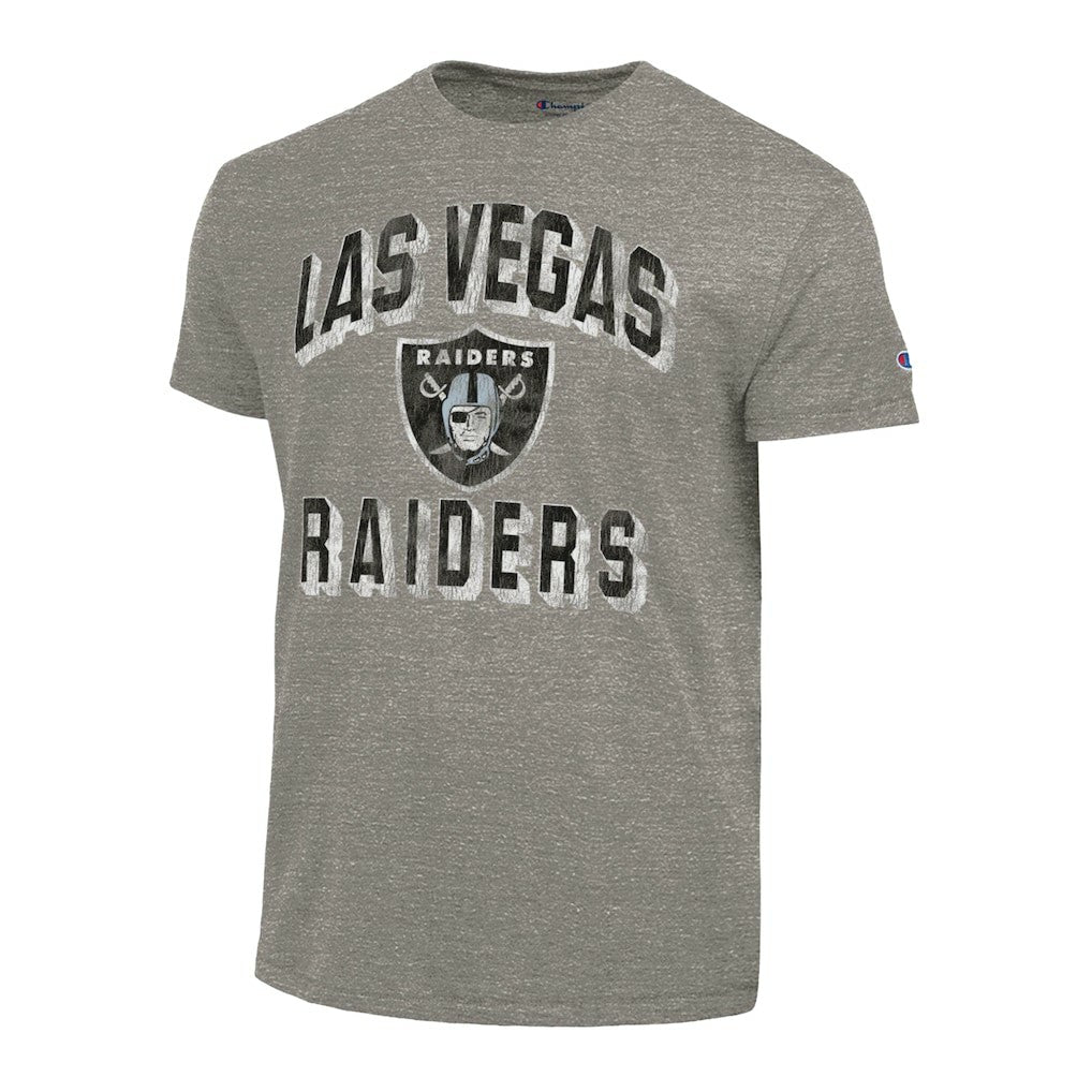 Las Vegas Raiders Champion Ultimate Tri-Blend T-Shirt - Charcoal for sale
