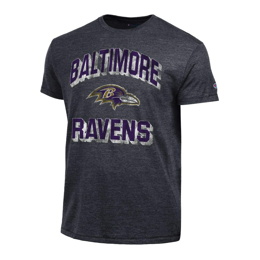Baltimore Ravens Champion Ultimate Tri-Blend T-Shirt - Black outlet
