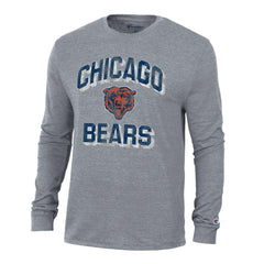 Chicago Bears Champion Ultimate Tri-Blend Long Sleeve T-Shirt - Charcoal discount