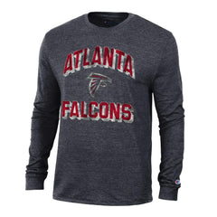 Atlanta Falcons Champion Ultimate Tri-Blend Long Sleeve T-Shirt - Heather Black discount
