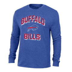 Buffalo Bills Champion Ultimate Tri-Blend Long Sleeve T-Shirt - Heather Royal discount