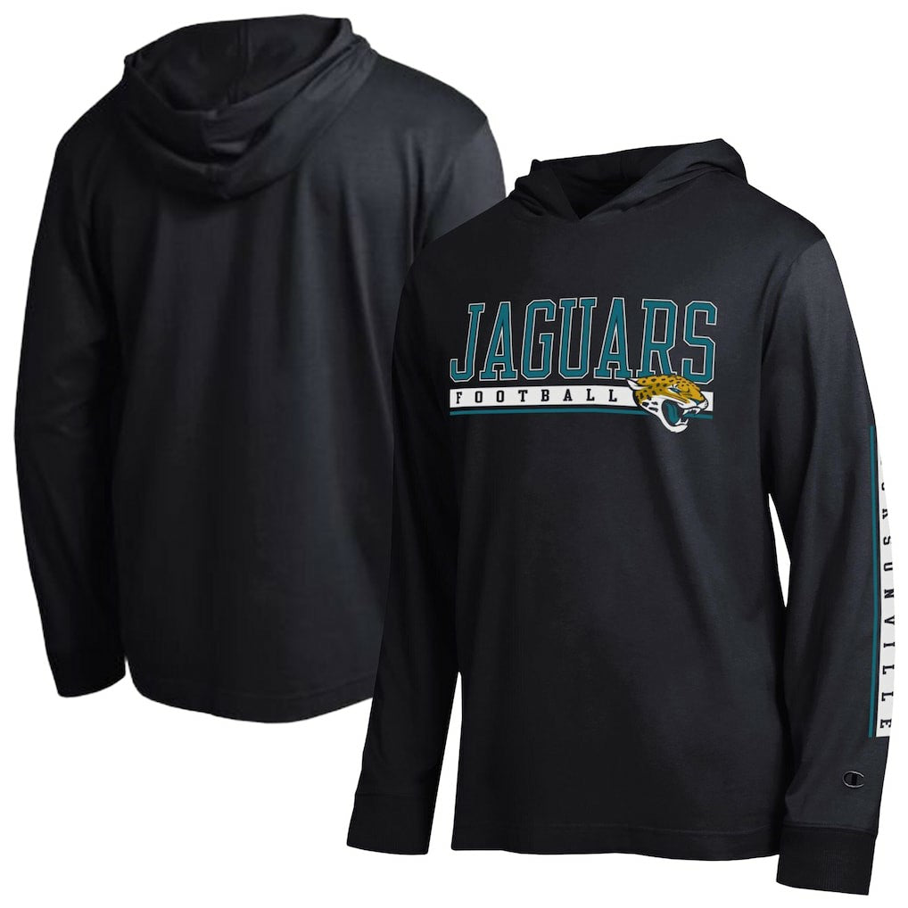 Jacksonville Jaguars Champion All Star Hoodie T-Shirt - Black sale