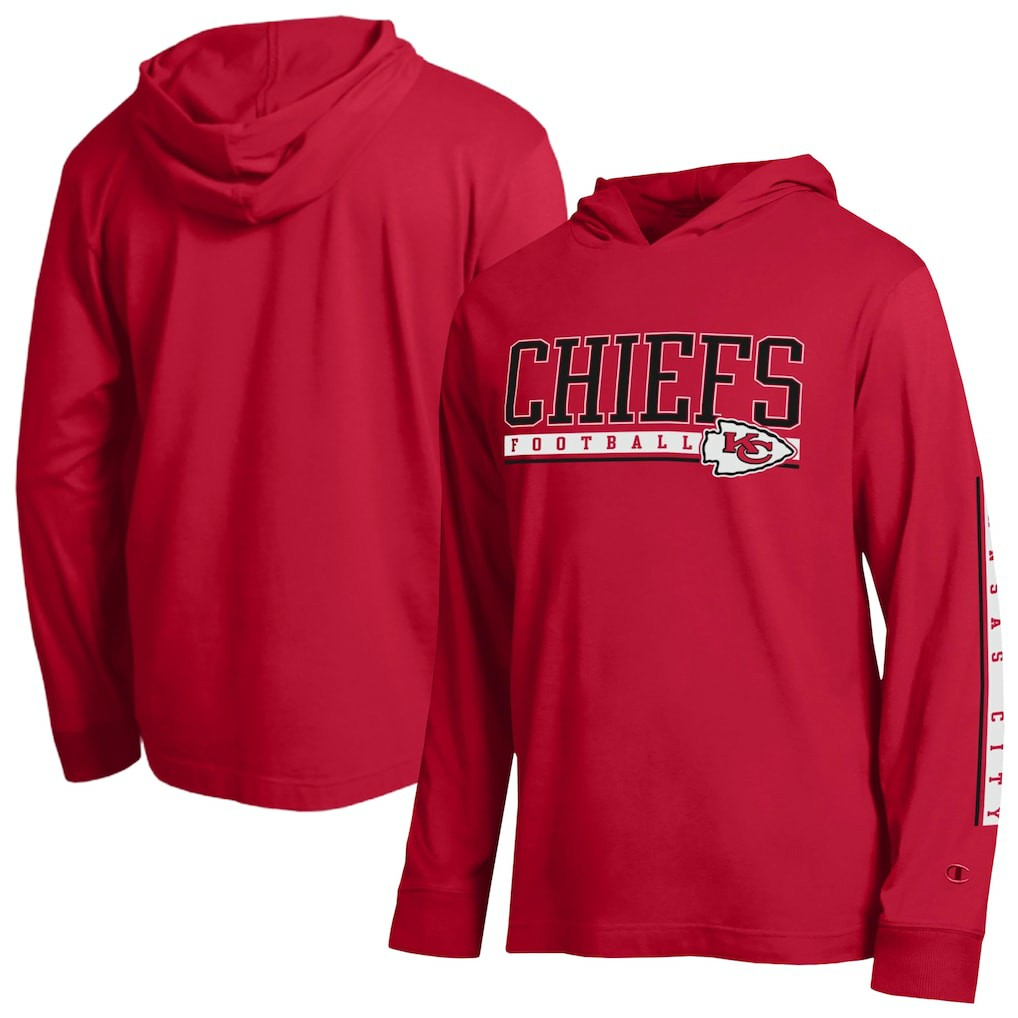 Kansas City Chiefs Champion All Star Hoodie T-Shirt - Red online