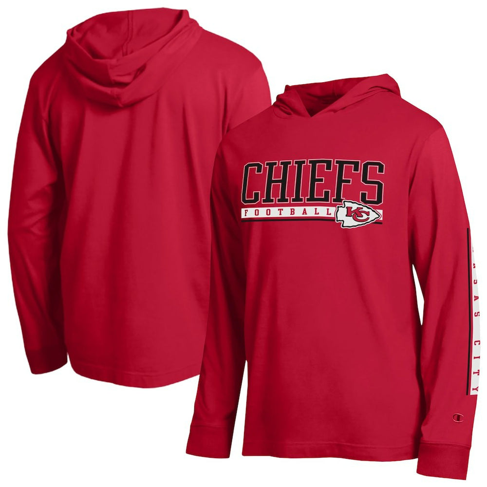 Kansas City Chiefs Champion All Star Hoodie T-Shirt - Red online
