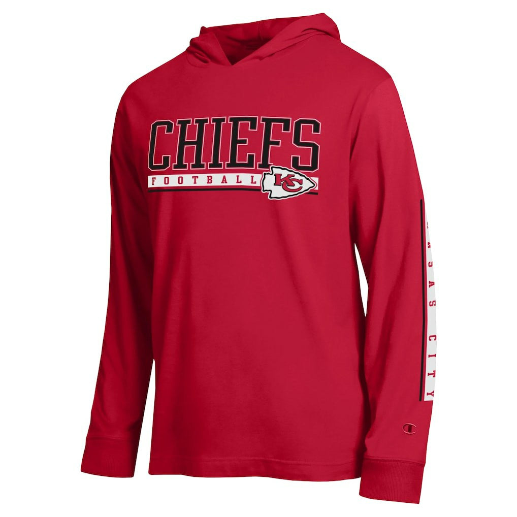 Kansas City Chiefs Champion All Star Hoodie T-Shirt - Red online