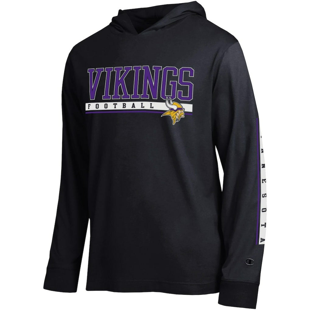 Minnesota Vikings Champion All Star Hoodie T-Shirt - Black cheap