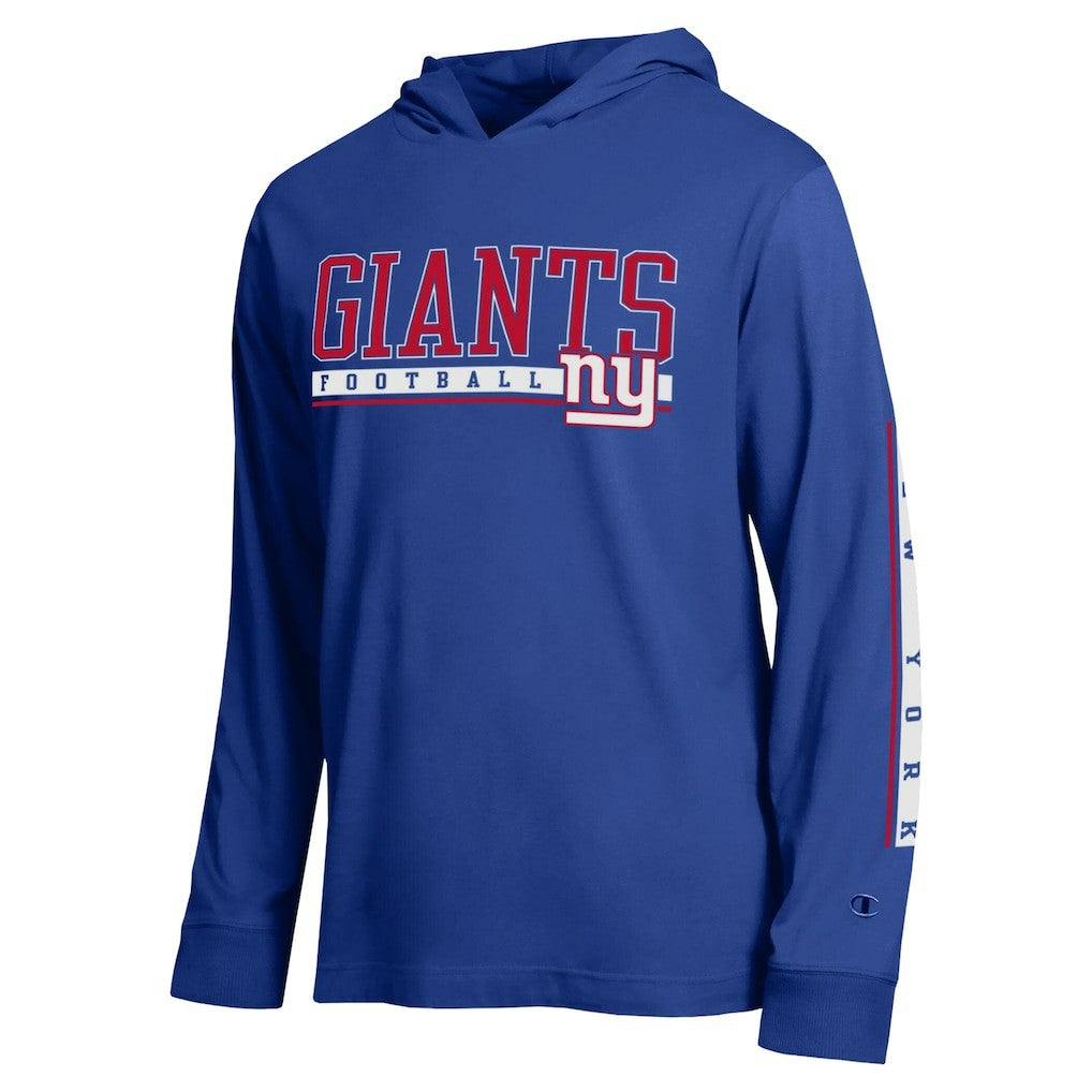 New York Giants Champion All Star Hoodie T-Shirt - Royal sale