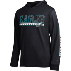 Philadelphia Eagles Champion All Star Hoodie T-Shirt - Black sale