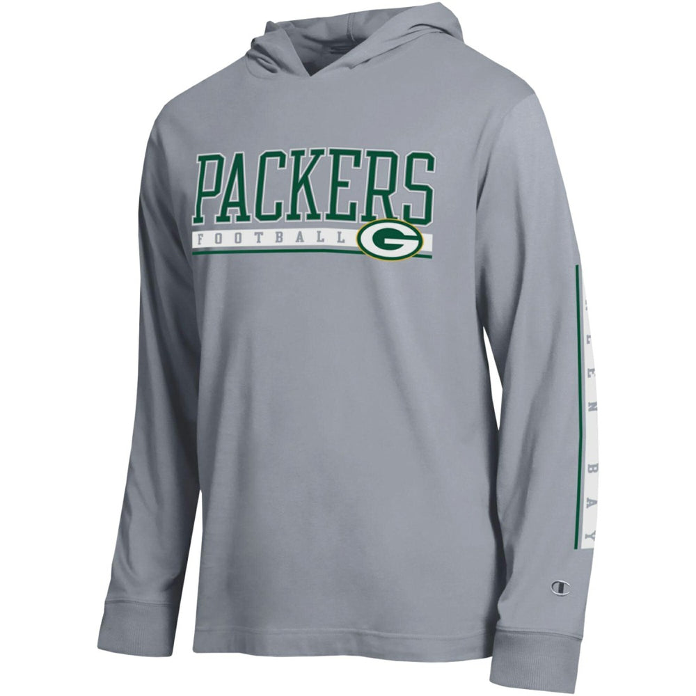 Green Bay Packers Champion All Star Hoodie T-Shirt - Gray online