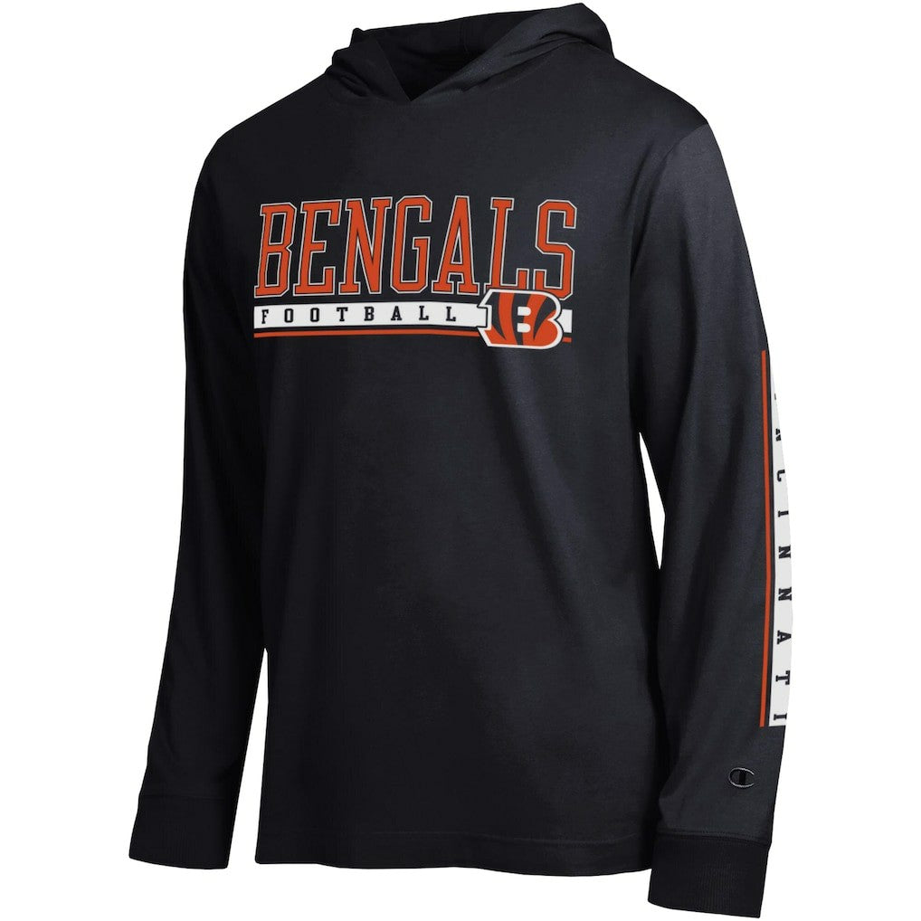 Cincinnati Bengals Champion All Star Hoodie T-Shirt - Black on sale