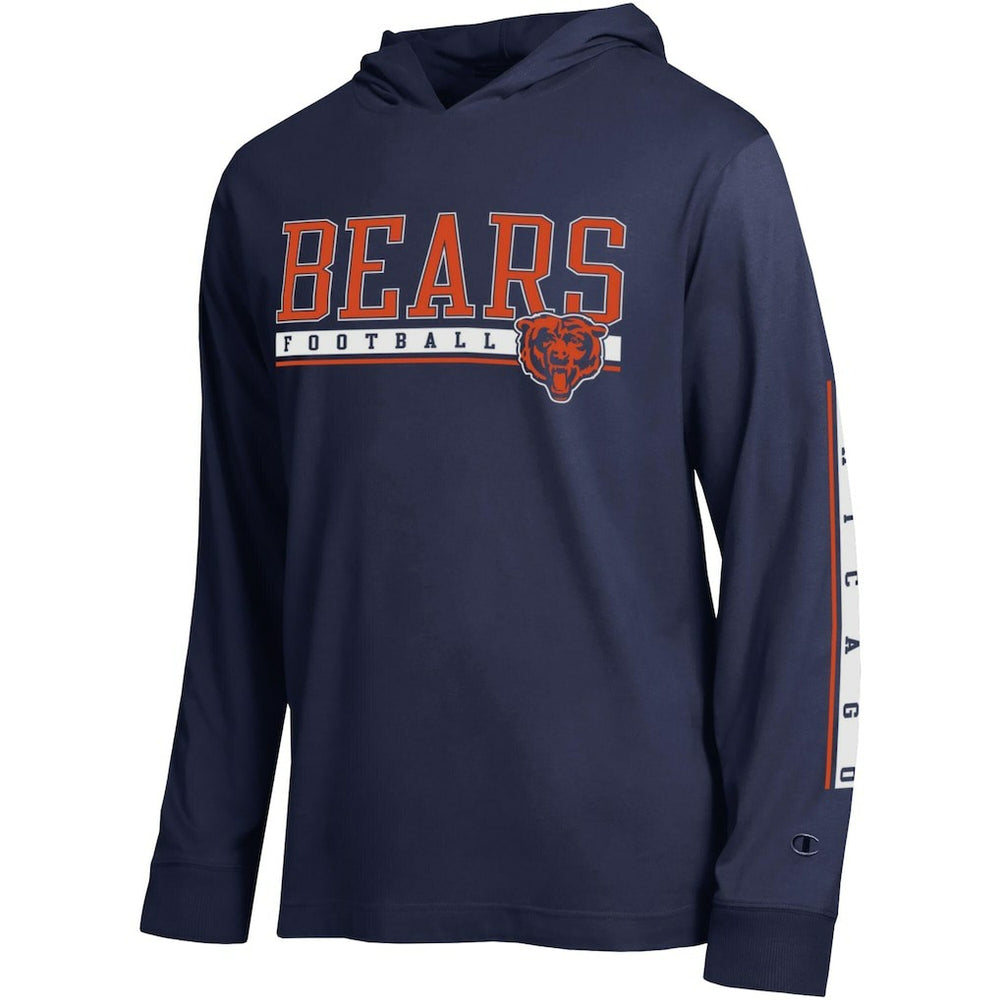 Chicago Bears Champion All Star Hoodie T-Shirt - Navy for sale