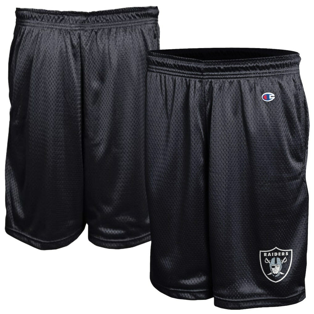 Las Vegas Raiders Champion Classic Mesh Shorts - Black on sale