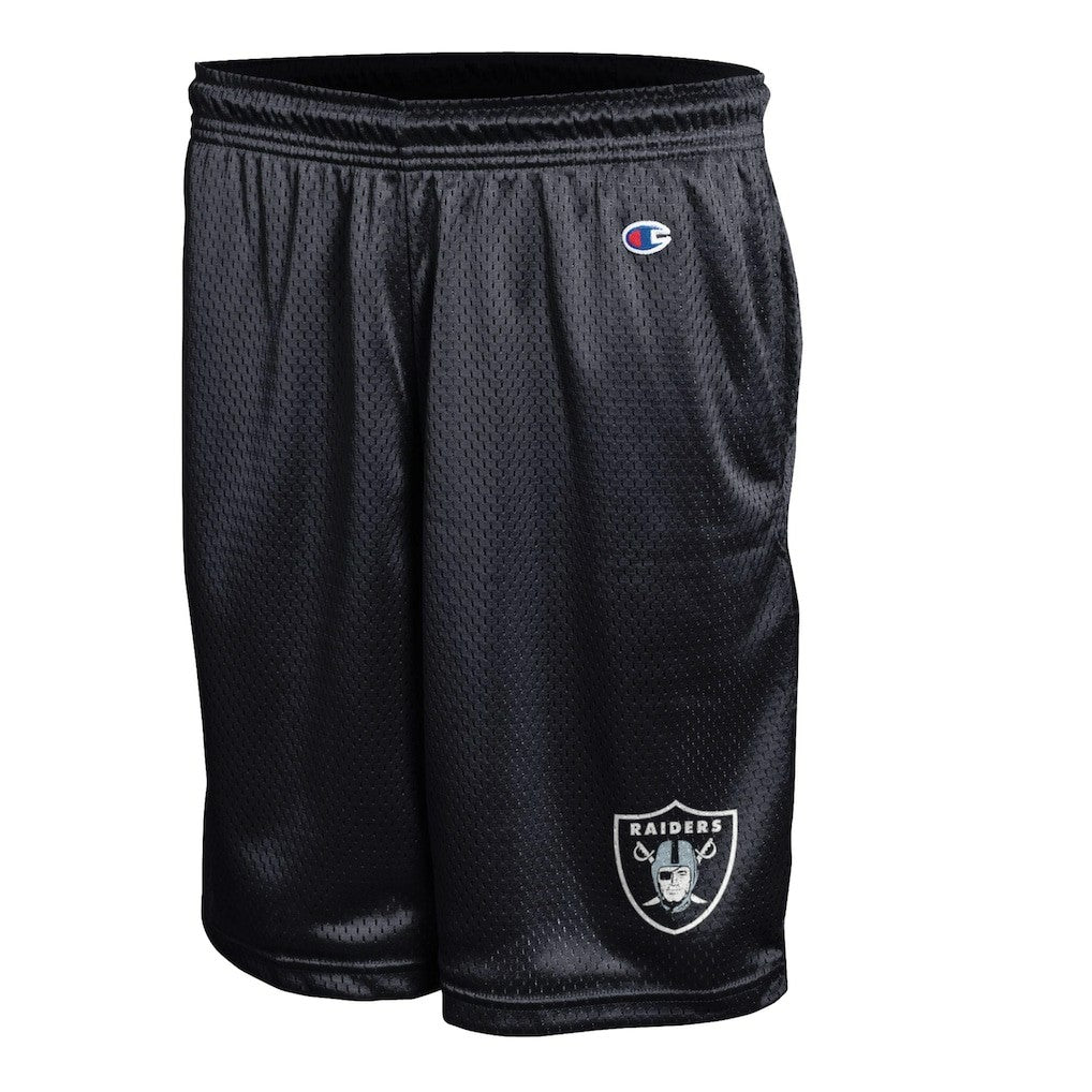 Las Vegas Raiders Champion Classic Mesh Shorts - Black on sale