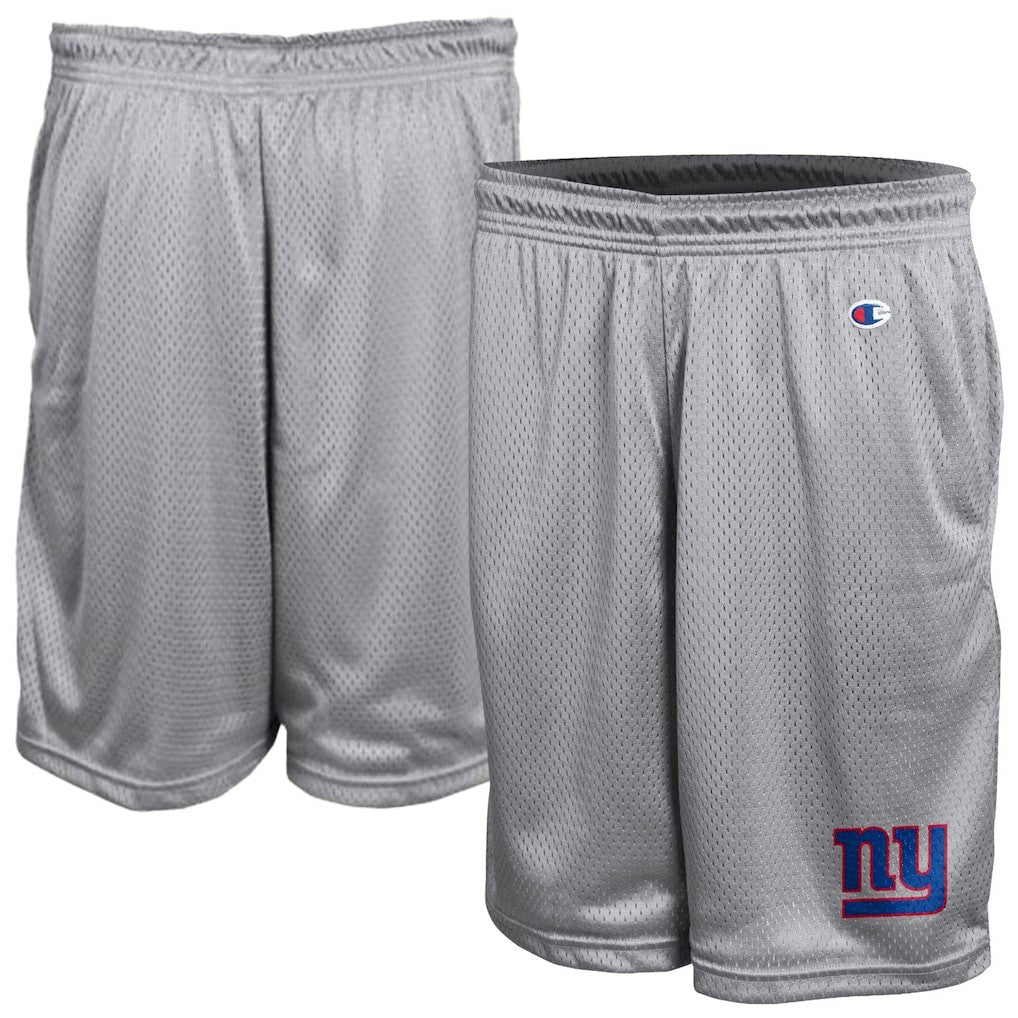 New York Giants Champion Classic Mesh Shorts - Gray online