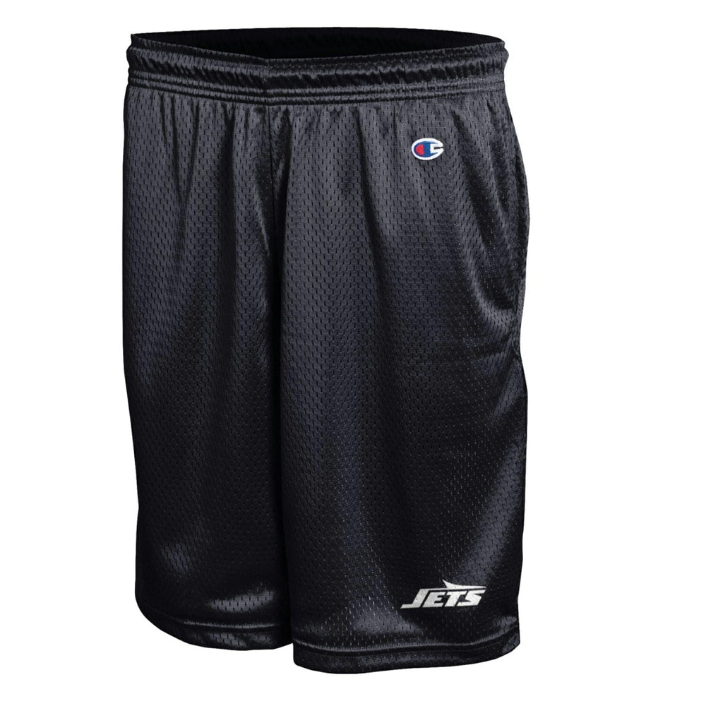 New York Jets Champion Classic Mesh Shorts - Black outlet