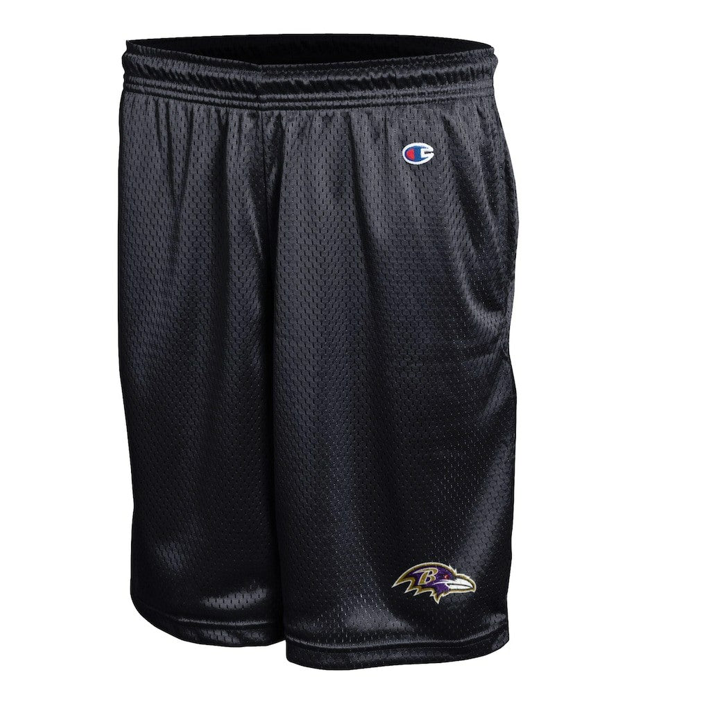 Baltimore Ravens Champion Classic Mesh Shorts - Black outlet