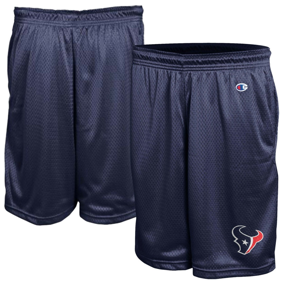 Houston Texans Champion Classic Mesh Shorts - Navy discount
