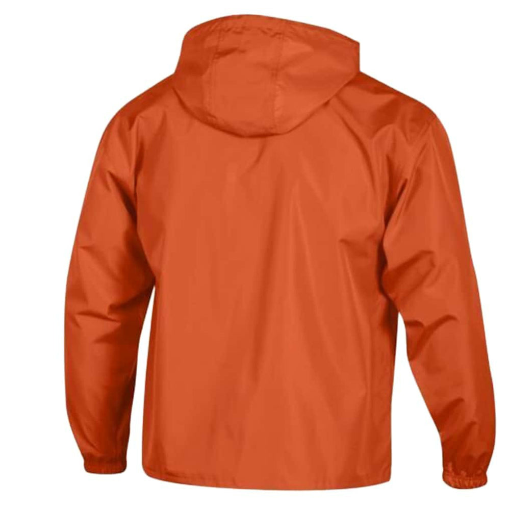 Miami Dolphins Champion Packable Windbreaker Half-Zip Jacket - Orange on sale