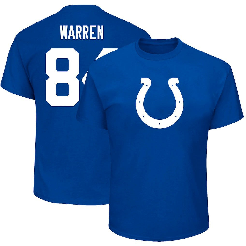 Tyler Warren Indianapolis Colts Big & Tall Player Name & Number T-Shirt - Royal for sale
