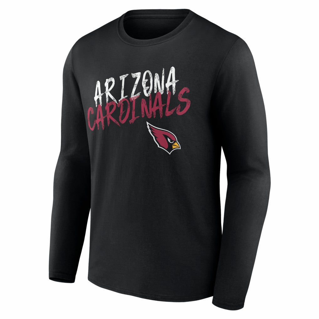 Arizona Cardinals Hustle Personalized Name & Number Long Sleeve T-Shirt - Black online