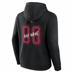 Arizona Cardinals Hustle Personalized Name & Number Hoodie - Black discount