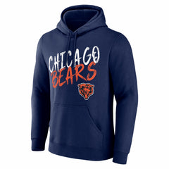 Chicago Bears Hustle Personalized Name & Number Hoodie - Navy on sale