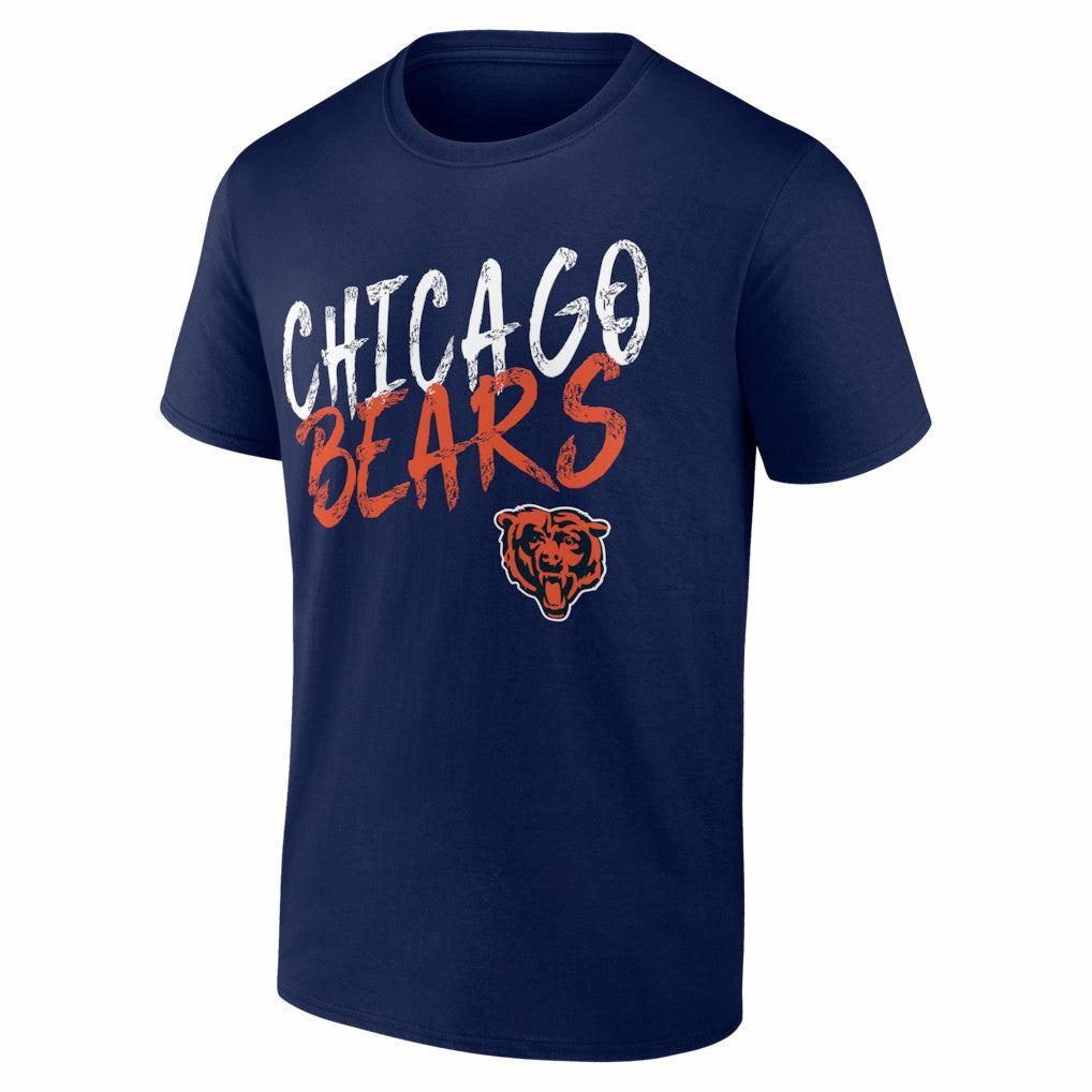 Chicago Bears Hustle Personalized Name & Number T-Shirt - Navy online