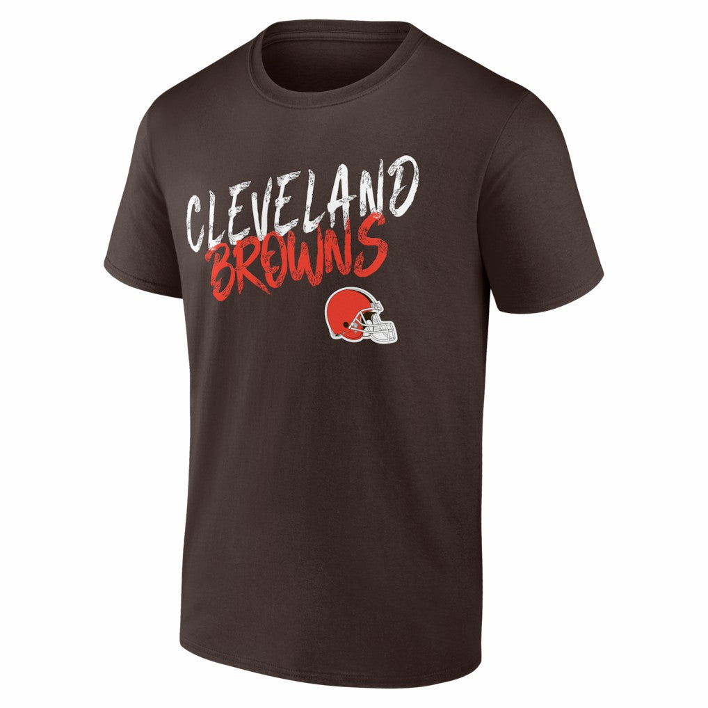 Cleveland Browns Hustle Personalized Name & Number T-Shirt - Brown discount