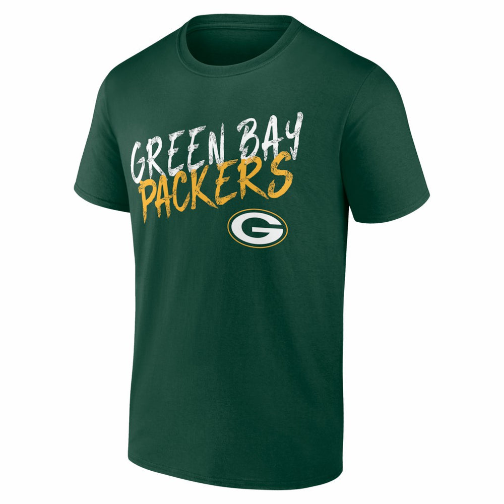 Green Bay Packers Hustle Personalized Name & Number T-Shirt - Green on sale
