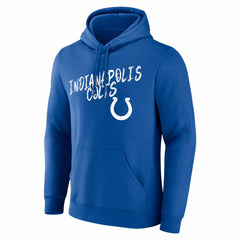 Indianapolis Colts Hustle Personalized Name & Number Hoodie - Royal discount