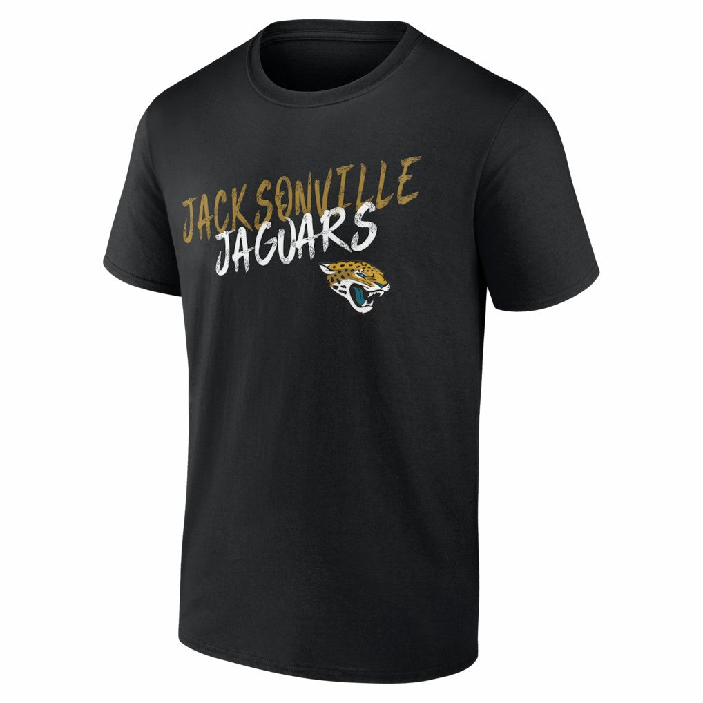 Jacksonville Jaguars Hustle Personalized Name & Number T-Shirt - Black outlet