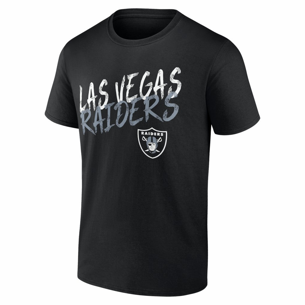 Las Vegas Raiders Hustle Personalized Name & Number T-Shirt - Black cheap