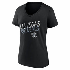 Las Vegas Raiders Women's Hustle Personalized Name & Number V-Neck T-Shirt - Black for sale