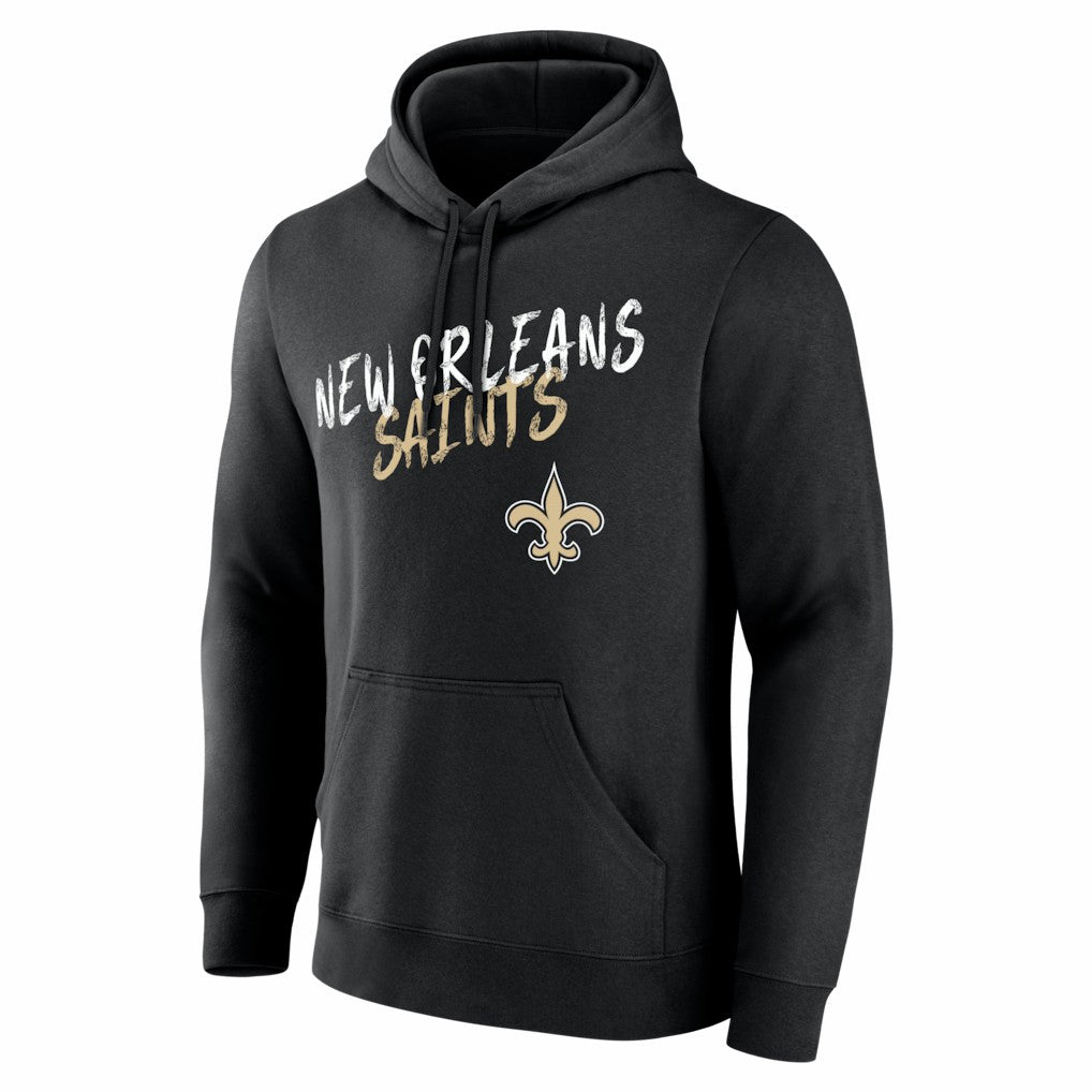 New Orleans Saints Hustle Personalized Name & Number Hoodie - Black for sale