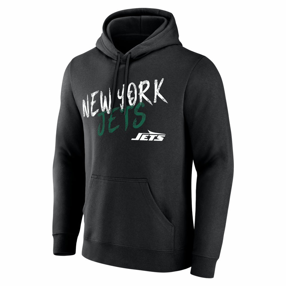 New York Jets Hustle Personalized Name & Number Hoodie - Black outlet