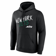 New York Jets Hustle Personalized Name & Number Hoodie - Black outlet