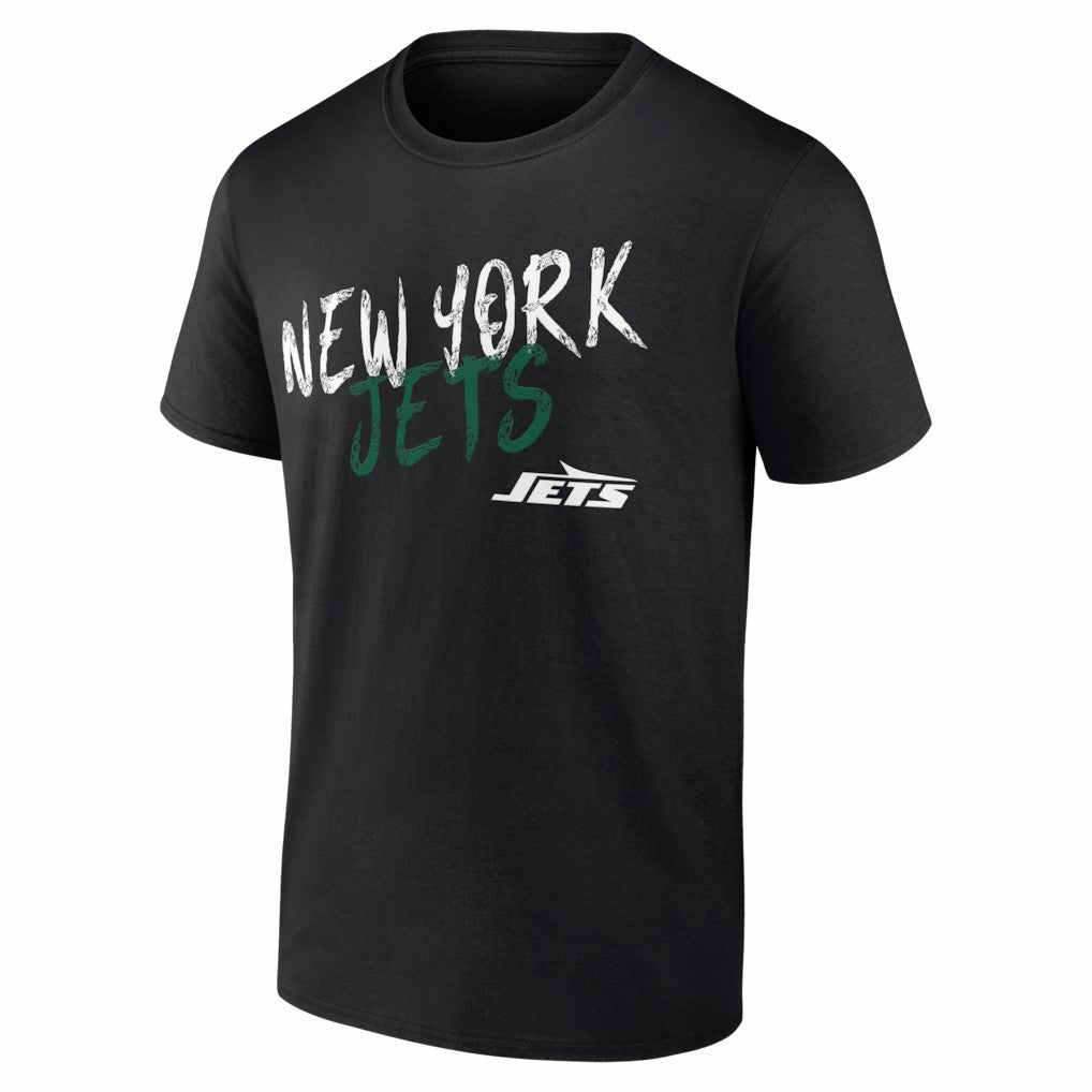 New York Jets Hustle Personalized Name & Number T-Shirt - Black sale