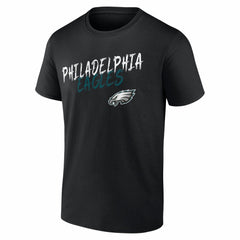 Philadelphia Eagles Hustle Personalized Name & Number T-Shirt - Black discount
