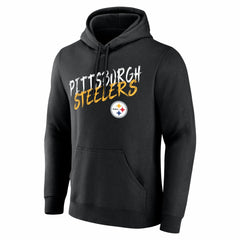 Pittsburgh Steelers Hustle Personalized Name & Number Hoodie - Black sale