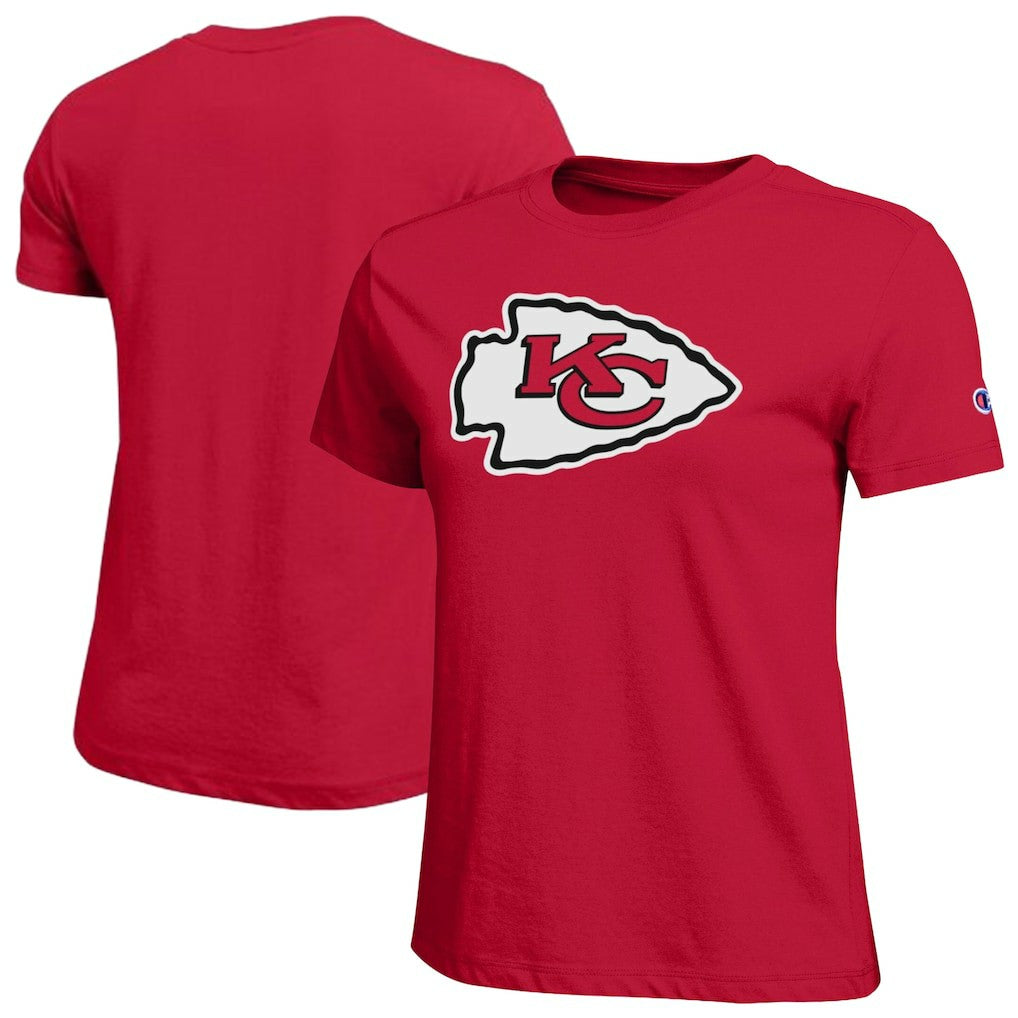 Kansas City Chiefs Champion Women's Logo T-Shirt - Red outlet