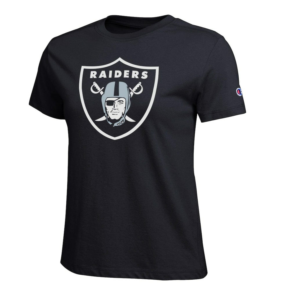 Las Vegas Raiders Champion Women's Logo T-Shirt - Black outlet