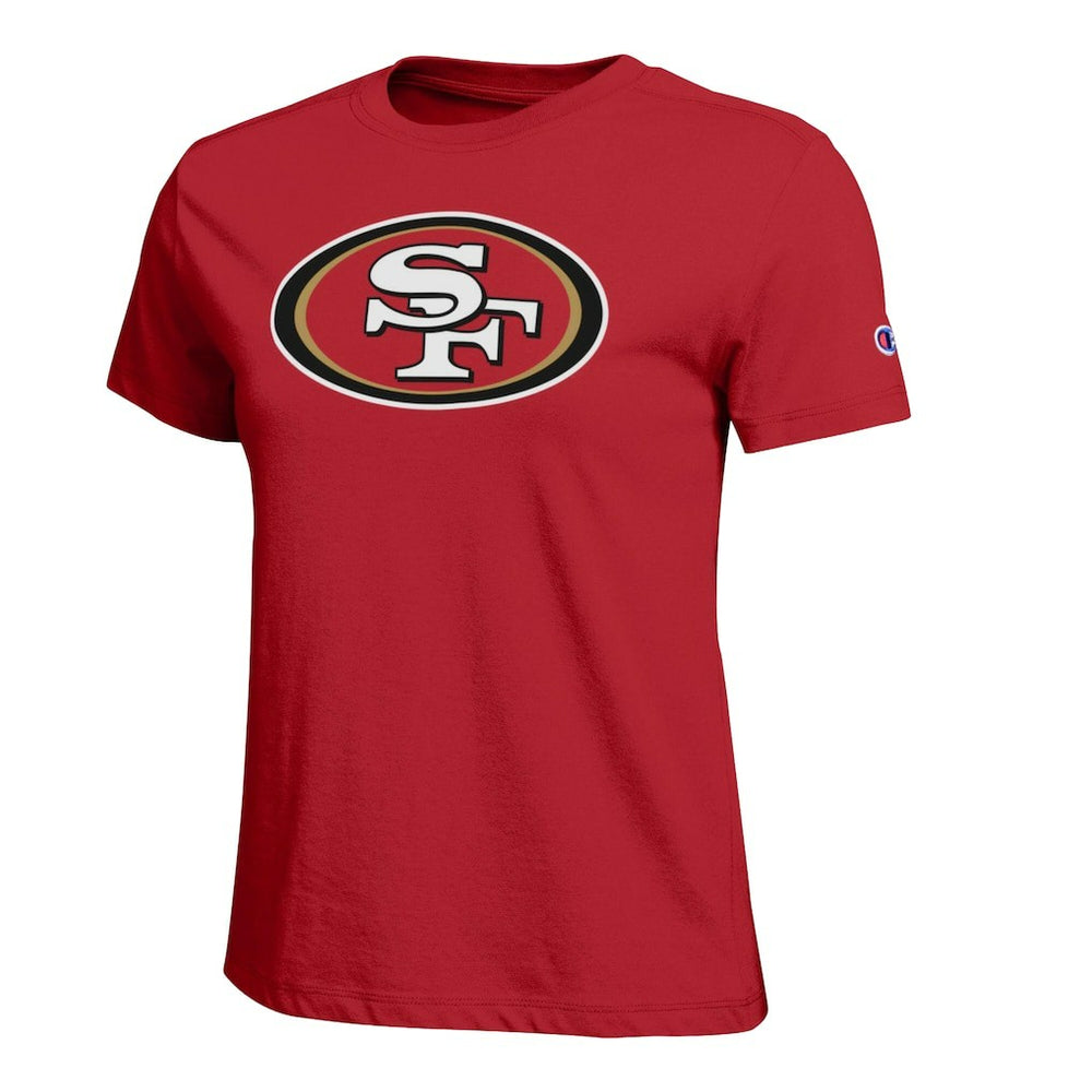 San Francisco 49ers Champion Women's Logo T-Shirt - Scarlet discount