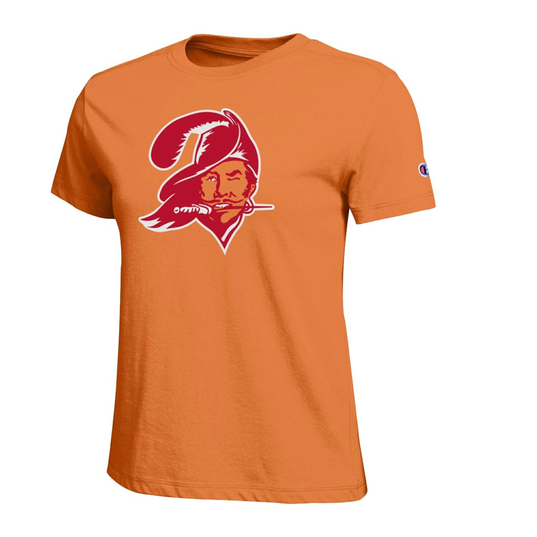 Tampa Bay Buccaneers Champion Women's Logo T-Shirt - Orange cheap